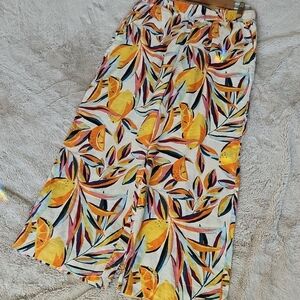 C&C California Multicolor Linen Pants